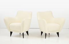 Giulia Veronesi Giulia Veronesi for ISA Bergamo Pair of Perla Armchairs Lounge Chairs - 3432088