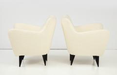 Giulia Veronesi Giulia Veronesi for ISA Bergamo Pair of Perla Armchairs Lounge Chairs - 3432090