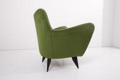 Giulia Veronesi Pair of Giulia Veronesi Perla Armchair by I S A Bergamo 1952 - 1913509