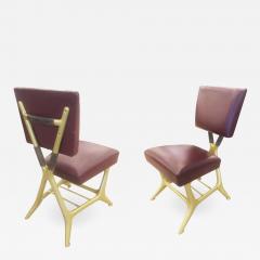 Giulio Minoletti Giulio Minoletti and Gio Ponti Chairs Six Available - 1500361