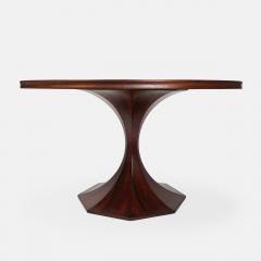 Giulio Moscatelli Walnut and Mahogany Center or Dining Table by Giulio Moscatelli - 4787541