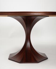 Giulio Moscatelli Walnut and Mahogany Center or Dining Table by Giulio Moscatelli - 4787547