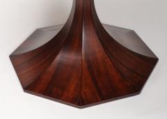 Giulio Moscatelli Walnut and Mahogany Center or Dining Table by Giulio Moscatelli - 4787550
