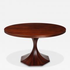 Giulio Moscatelli Walnut and Mahogany Center or Dining Table by Giulio Moscatelli - 4789803