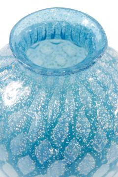 Giulio Radi Hand Blown Aqua Glass Vase by Giulio Radi - 202794