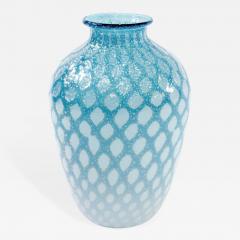 Giulio Radi Hand Blown Aqua Glass Vase by Giulio Radi - 203909