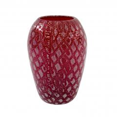 Giulio Radi Hand Blown Red Glass Vase by Giulio Radi - 202784