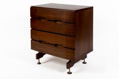 Giuseppe Brusadelli Pair Of Mid Century Teak Chests By Giuseppe Brusadelli 1960 - 4096245