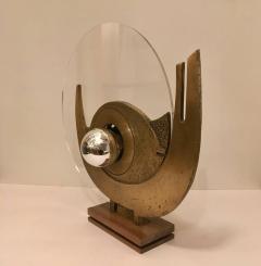 Giuseppe Calonaci Giuseppe Calonaci Bronze Sculpture 1960 Table Lamp - 1239148