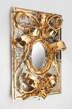 Giuseppe Ducrot GOLD AND PLATINUM MIRROR I - 3594257
