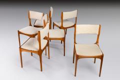 Giuseppe Gibelli Giuseppe Gibelli Set of six Elisabetta chairs in natural ash Italy 1961 - 2764416