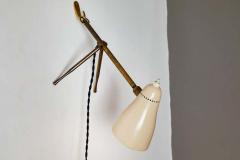 Giuseppe Ostuni 1950s Giuseppe Ostuni Ochetta Wall or Table Lamp for O Luce - 1564097