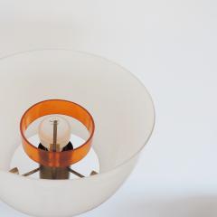Giuseppe Ostuni Giuseppe Ostuni for Oluce Floor Lamp in Glass and Orange Plexiglass - 3501957