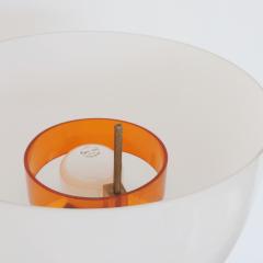 Giuseppe Ostuni Giuseppe Ostuni for Oluce Floor Lamp in Glass and Orange Plexiglass - 3501958