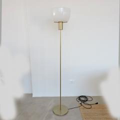 Giuseppe Ostuni Giuseppe Ostuni for Oluce Floor Lamp in Glass and Orange Plexiglass - 3501961