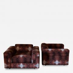 Giuseppe Raimondi Pair of Armchairs P120 by Tecno - 3925505