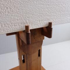 Giuseppe Rivadossi 1970s Riven Oak Easel by Guiseppe Rivadossi - 4054742