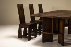 Giuseppe Rivadossi Dining Room Table in the Style of Giuseppe Rivadossi Italy 1970s - 4300113