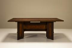Giuseppe Rivadossi Dining Room Table in the Style of Giuseppe Rivadossi Italy 1970s - 4300125