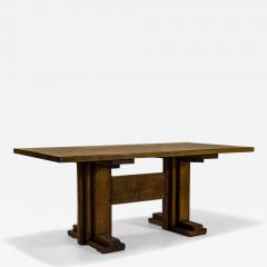 Giuseppe Rivadossi Giuseppe Rivadossi Dining Table in Slavonian Oak Italy 1980s - 4085508