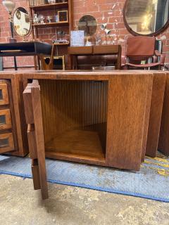 Giuseppe Rivadossi Rare Modular Quadrifoglio Coffee Table in Oak by Giuseppe Rivadossi 1970s - 4749421