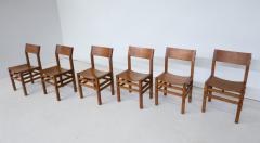 Giuseppe Rivadossi Set of 6 Italian Dining Chairs by Giuseppe Rivadossi - 3039215
