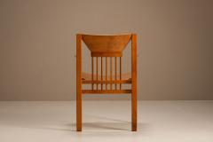 Giuseppe Rivadossi Set of Eight Armchairs in Oak by Giuseppe Rivadossi Italy - 4360664