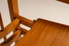 Giuseppe Rivadossi Set of Eight Armchairs in Oak by Giuseppe Rivadossi Italy - 4360685