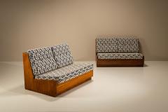 Giuseppe Rivadossi Set of Two Sofas and Storage Elements by Giuseppe Rivadossi Italy 1970s - 4570521