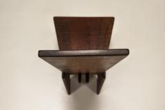 Giuseppe Rivadossi Six High Back Dining Chairs in the Style of Giuseppe Rivadossi Italy 1970s - 4300139