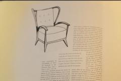 Giuseppe Scapinelli Armchair in Hardwood with Ebony Finish Red Fabric Giuseppe Scapinelli 1950s - 4579724