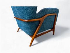 Giuseppe Scapinelli Armchairs in Caviuna Wood Boucle Giuseppe Scapinelli 1950s Lot 630A - 4175277