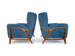 Giuseppe Scapinelli Armchairs in Caviuna Wood Boucle Giuseppe Scapinelli 1950s Lot 630A - 4175278