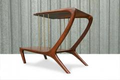 Giuseppe Scapinelli Brazilian Modern Bar or Side Table in Hardwood by G Scapinelli 1950s Brazil - 3186574
