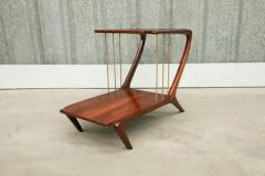 Giuseppe Scapinelli Brazilian Modern Bar or Side Table in Hardwood by G Scapinelli 1950s Brazil - 3186583