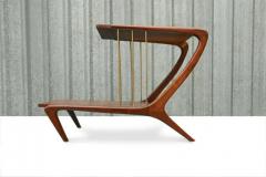 Giuseppe Scapinelli Brazilian Modern Bar or Side Table in Hardwood by G Scapinelli 1950s Brazil - 3186586