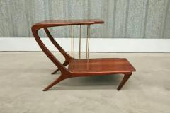 Giuseppe Scapinelli Brazilian Modern Bar or Side Table in Hardwood by G Scapinelli 1950s Brazil - 3186701