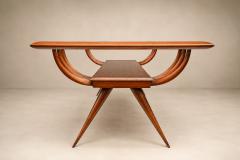 Giuseppe Scapinelli Brazilian Modern Coffee Table in Cavi na Wood Glass Giuseppe Scapinelli - 4635998