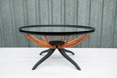 Giuseppe Scapinelli Brazilian Modern Coffee Table in Two Tones of Hardwood by G Scapinelli Brazil - 3186588