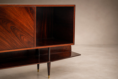 Giuseppe Scapinelli Brazilian Modern Credenza by Giuseppe Scapinelli in Brazilian Rosewood - 4692851