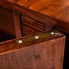 Giuseppe Scapinelli Brazilian Modern Credenza in Hardwood Brass Giuseppe Scapinelli 1955 Brazil - 3183631