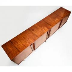 Giuseppe Scapinelli Brazilian Modern Credenza in Hardwood Brass Giuseppe Scapinelli 1955 Brazil - 3183653