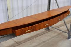 Giuseppe Scapinelli Brazilian Modern Floating Sideboard in Hardwood Giuseppe Scapinelli c 1950 - 3559607