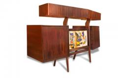 Giuseppe Scapinelli Brazilian Modern Hand Painted Bar in Hardwood by G Scapinelli 1950s Brazil - 3193866