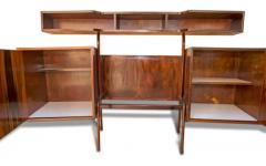 Giuseppe Scapinelli Brazilian Modern Hand Painted Bar in Hardwood by G Scapinelli 1950s Brazil - 3193906