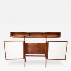 Giuseppe Scapinelli Brazilian Modern Hand Painted Bar in Hardwood by G Scapinelli 1950s Brazil - 3196721