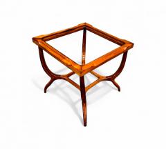 Giuseppe Scapinelli Brazilian Modern Side Table in Caviuna Marble Giuseppe Scapinelli 1950s - 4416763