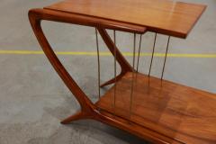 Giuseppe Scapinelli Brazilian Modern Side Table in Hardwood by Giuseppe Scapinelli 1950s Brazil - 3559563
