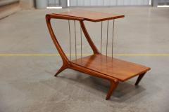 Giuseppe Scapinelli Brazilian Modern Side Table in Hardwood by Giuseppe Scapinelli 1950s Brazil - 3559565