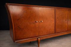 Giuseppe Scapinelli Caviuna Wood Credenza by Giuseppe Scapinelli for Zullo Sonato Brazil 1950s - 4635731